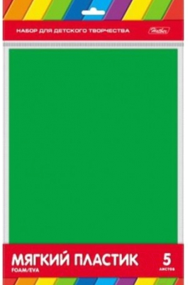 Набор фоамирана Hatber Пмц4_00007 (зеленый)