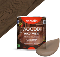 Пропитка для дерева Finntella Wooddi Kahvia / F-29-0-1-FW117 (900мл) - 