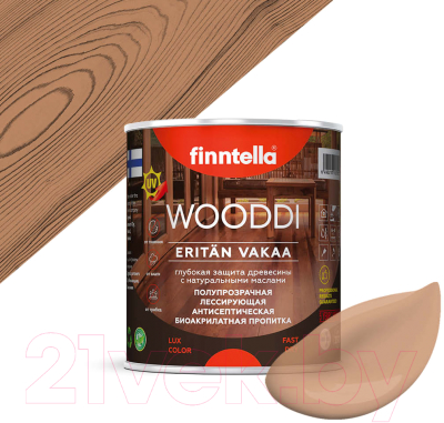 Пропитка для дерева Finntella Wooddi Orava / F-29-0-1-FW141 (900мл)