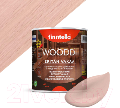 Пропитка для дерева Finntella Wooddi Pioni / F-29-0-1-FW144 (900мл)