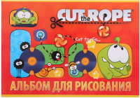 

Альбом для рисования Hatber, CUT THE ROPE / 24А4B