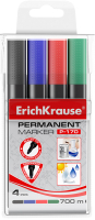 Набор маркеров Erich Krause P-170 / 11797 (4шт) - 