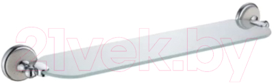 Полка для ванной Ekko E3107 (хром/серый)