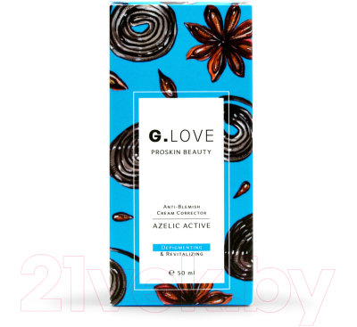 Крем для лица G.Love Anti-Blemish Cream Corrector AzeLic Active Против несовершенств (50мл)