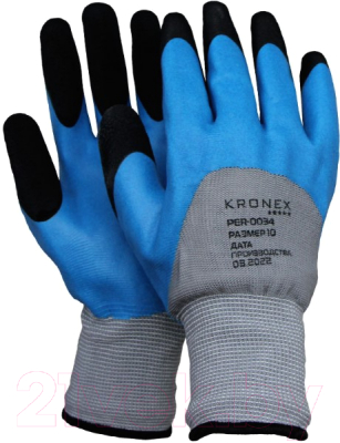 Перчатки защитные Kronex Titan С латексным покрытием Усиленная защита / PER-0034