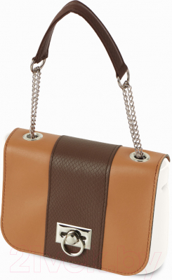 Клапан для сумки O bag Pocket OBAGPM06ECSL4795  (светло-коричневый/темно-коричневый)