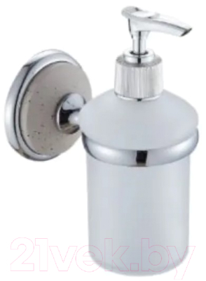 Дозатор для жидкого мыла Ekko E3127 (хром/серый)