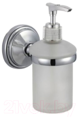 Дозатор для жидкого мыла Ekko E3827 (хром/белый)