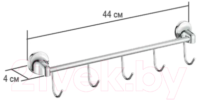 Крючок для ванной Ekko E1716-5