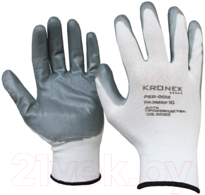 Перчатки защитные Kronex Neuron-N Нитриловое покрытие / PER-0012