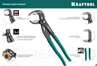 Набор губцевого инструмента Kraftool 22012