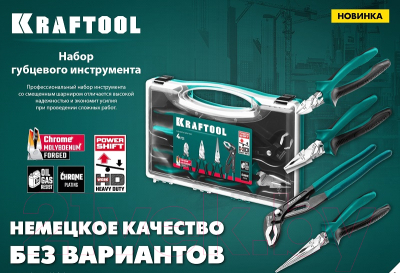 Набор губцевого инструмента Kraftool 22012