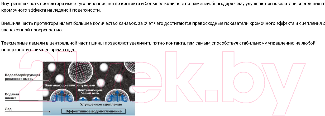 Зимняя шина Yokohama IceGuard Studless iG50+ 185/65R15 88Q — фото 3