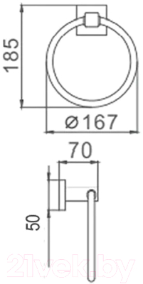 Держатель для полотенца Ekko E3304