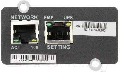 Сетевой адаптер IPPON NMC SNMP II card Innova G2/RT II/Smart Winner II (1022865)