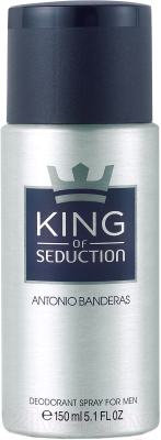 Дезодорант-спрей Antonio Banderas King Of Seduction (150мл)