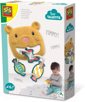 Развивающая игрушка SES Creative Tiny Talents Накорми медвежонка / 13117
