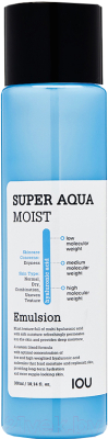 Лосьон для лица Welcos IOU Super Aqua Moist Emulsion-Lotion (300мл)