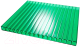 Миниатюра изображения товара Сотовый поликарбонат TitanPlast 2100x6000x4 0.48кг/м2 (зеленый)