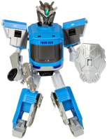 Робот-трансформер Bondibon Робот-автобус / ВВ5738 (синий) - 