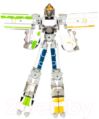 Робот-трансформер Bondibon Робот-поезд / ВВ5739 (зеленый)