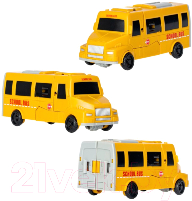 Робот-трансформер Bondibon Автобус / ВВ5737 (желтый)