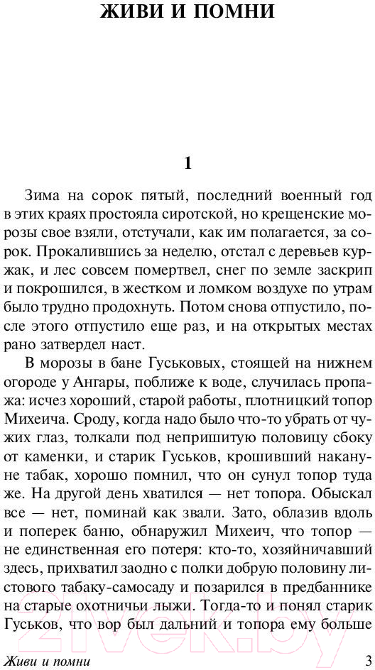 Художественная книга АСТ Живи и помни (Распутин В.Г.) — фото 4
