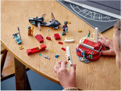 Конструктор Lego Marvel Тронный зал короля Нэмора 76213