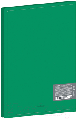 Папка для бумаг Berlingo Soft Touch / DB4_30983 (зеленый)