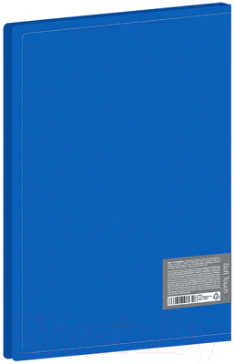 Папка для бумаг Berlingo Soft Touch / DB4_30981 (синий)