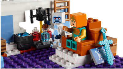 Конструктор Lego Minecraft Ледяной замок 21186