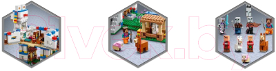 Конструктор Lego Minecraft Деревня лам 21188
