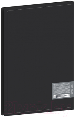 Папка для бумаг Berlingo Soft Touch / DB4_30980 (черный)