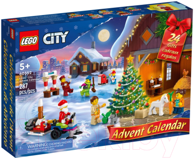 Конструктор Lego City Адвент-календарь 60352