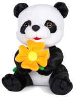 Мягкая игрушка Maxitoys Панда с цветочком / MT-HH-C6811 - 