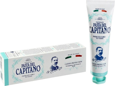 

Зубная паста, 1905 Caries Protection Strengthens and Protects Teeth