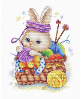 Набор для вышивания М.П.Студия Рукодельный кролик / М-651М - 