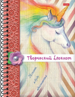 

Блокнот Hatber, Твердая обложка на гребне / 32Ктц5гр_26551