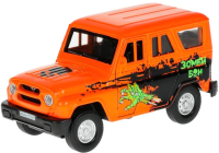Автомобиль игрушечный Технопарк Уаз Хантер Зомби / HUNTER-12ZOM-OG - 