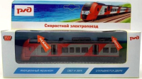 Поезд игрушечный Технопарк Электропоезд РЖД / ELTRAINLAST-17SLRZD-RDGY - 