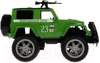 Автомобиль игрушечный Технопарк Джип Вооруженные силы / 2008A213-R