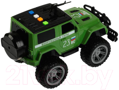 Автомобиль игрушечный Технопарк Джип Вооруженные силы / 2008A213-R