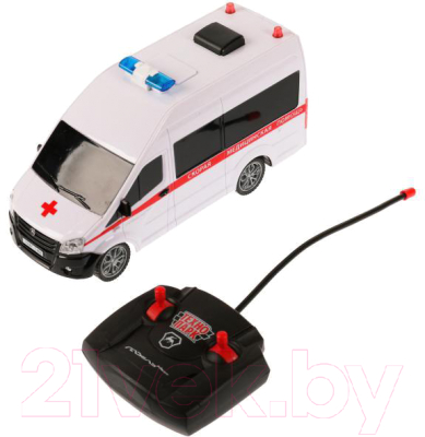 Радиоуправляемая игрушка Технопарк Газель Next Скорая помощь / GAZELNEXT-21RCL-AMB-WH
