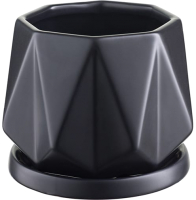 

Кашпо Liberty Jones, Rhombus / LJ-RH-FP-BLK12.5