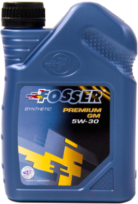 Изображение товара Моторное масло Fosser Premium GM 5W30 / 10121l (1л)