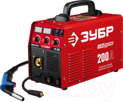 Изображение товара Полуавтомат сварочный Зубр 200 А / ПС-200