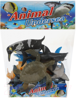 Набор фигурок игровых Наша игрушка Морские животные / 661-8