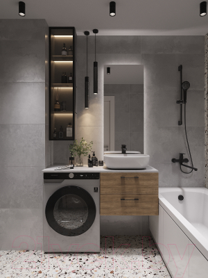 Столешница для ванной Cersanit Stone Balance 64185 (серый матовый)