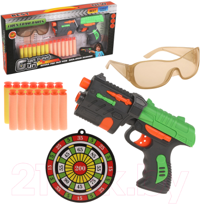 Изображение товара Бластер игрушечный Наша игрушка Меткий стрелок / H04A-2