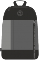 Рюкзак Grizzly RXL-327-3 (черный/серый) - 